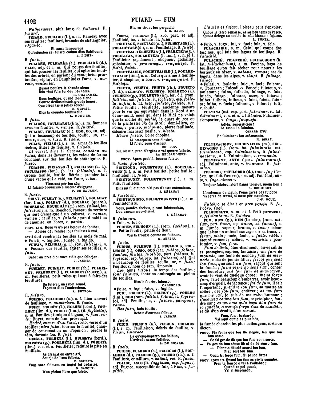 Tresor du Felibrige